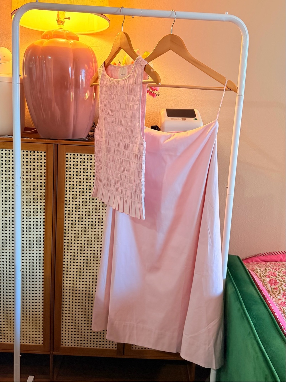 Reformation Laguna Two Piece In Cherry Blossom, brand new, never worn, no flaws. - Picture 7 of 8